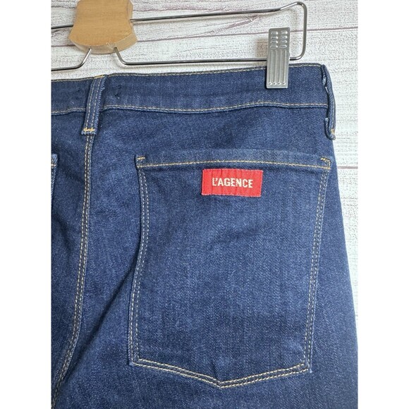 L’agence Zeppelin High Rise Skinny Jeans In Rinse Wash Size 30 - Picture 6 of 12